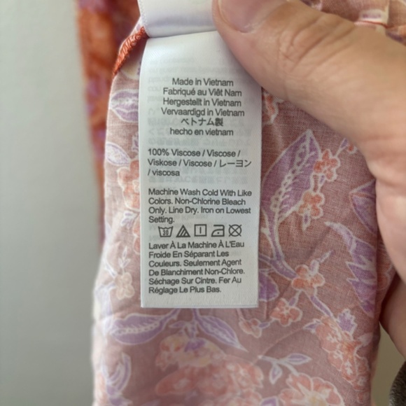 J. Crew tiered maxi dress in painted block print Size Medium - Picture 12 of 13